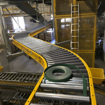 Conveyor installation, Schachermayer, Linz Austria